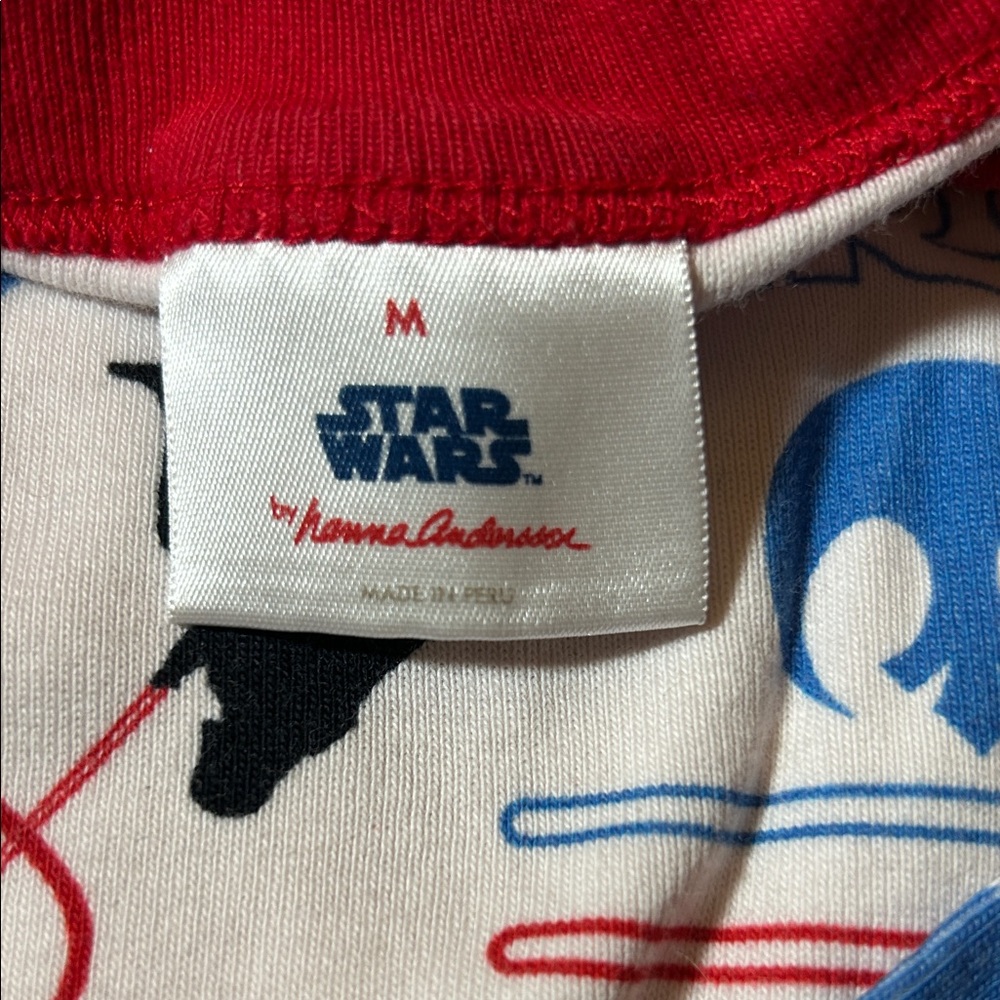 VALENTINES DAY Hanna Andersson Star Wars Multicolor Pajama Set - Picture 2 of 4